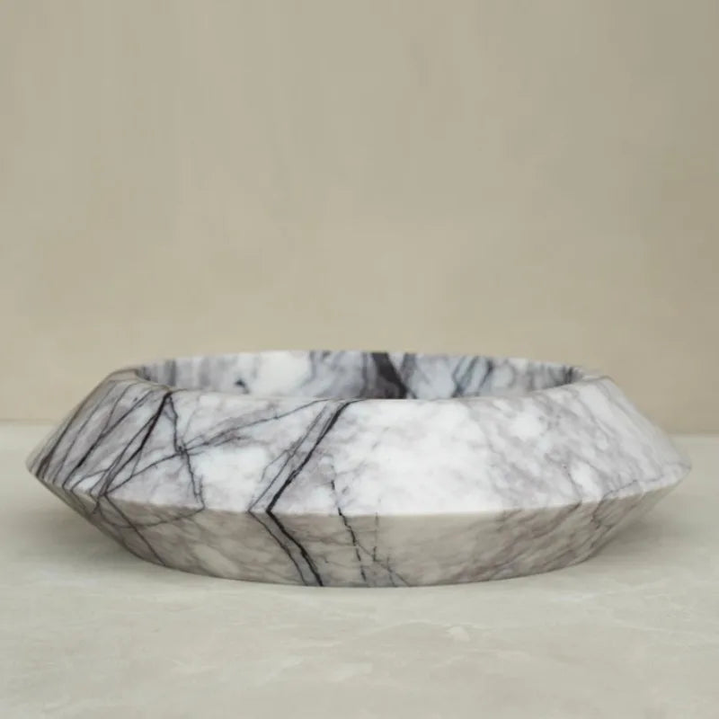 The Monolith Pedestal Bowl | Solid Stone