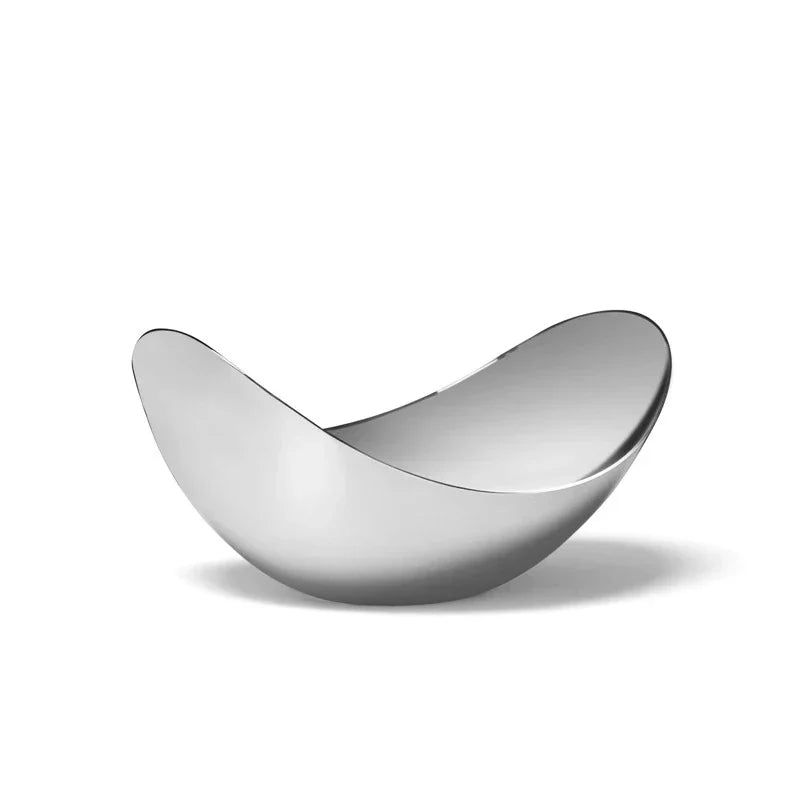 Petal Bowl Collection – Luxury Stainless Steel Designer Fruit Bowls & Serving Trays — image 2