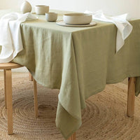 Pure Linen Tablecloth — Natural Fibre thumbnail 9